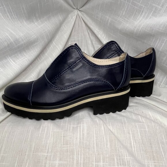 ALL BLACK Brand NWOT Cowman Lugg 23 Loafers Size 38.5 - Picture 4 of 12